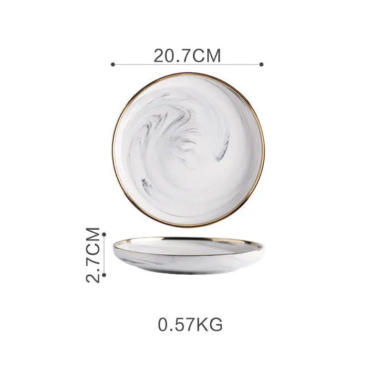 Marble Tableware Bowls Plates Rice - Unique Unique Unique Marble Tableware Bowls Plates Rice