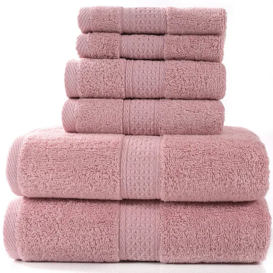 Cotton absorbent towel set of 3 pieces and 6 pieces - Unique Unique Unique Cotton absorbent towel set of 3 pieces and 6 pieces