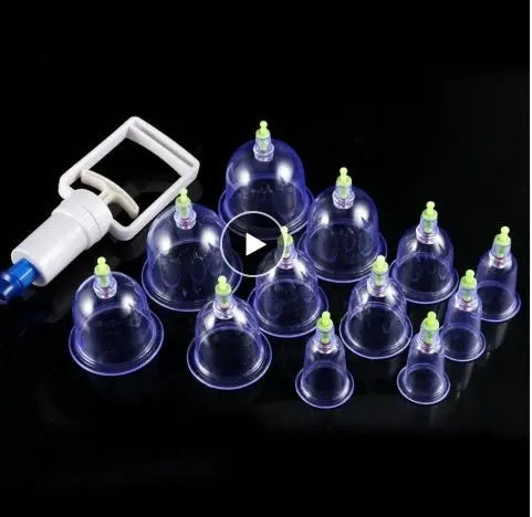 Chinese Great Medical Body Healthy Care 12Cups Kit Cupping Therapy Cups Hot Selling - Unique Unique Unique Chinese Great Medical Body Healthy Care 12Cups Kit Cupping Therapy Cups Hot Selling