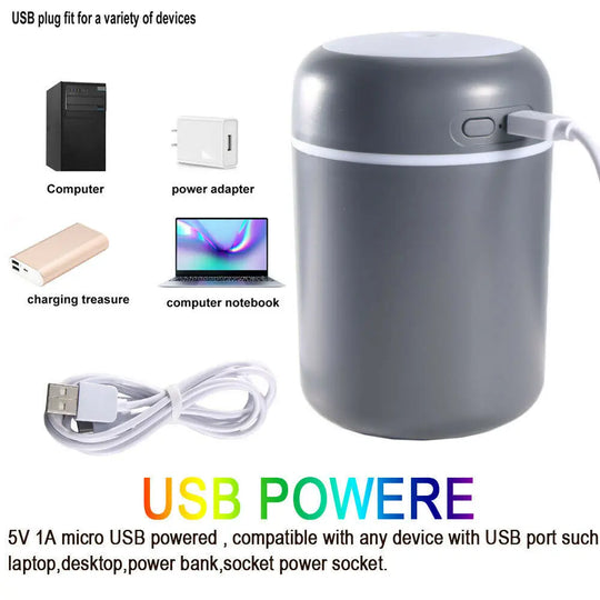 Aroma Essential Oil Diffuser Grain Ultrasonic Air LED Aromatherapy Humidifier - Unique Unique Unique Aroma Essential Oil Diffuser Grain Ultrasonic Air LED Aromatherapy Humidifier
