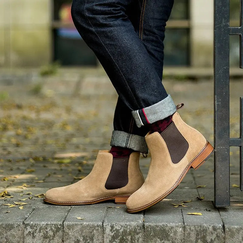 Fall New Products Frosted Leather Men's Shoes - Unique Unique Unique Fall New Products Frosted Leather Men's Shoes