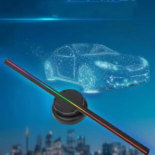 Led Luminous Sign Light Holographic Projector Diy Fan Screen Video Picture 3d Holographic Light Holiday Decoration - Unique Unique Unique Led Luminous Sign Light Holographic Projector Diy Fan Screen Video Picture 3d Holographic Light Holiday Decoration