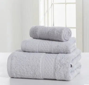 Cotton soft double-sided thickening towel skin-friendly bath towel beauty salon bathrobe bath towel set - Unique Unique Unique Cotton soft double-sided thickening towel skin-friendly bath towel beauty salon bathrobe bath towel set