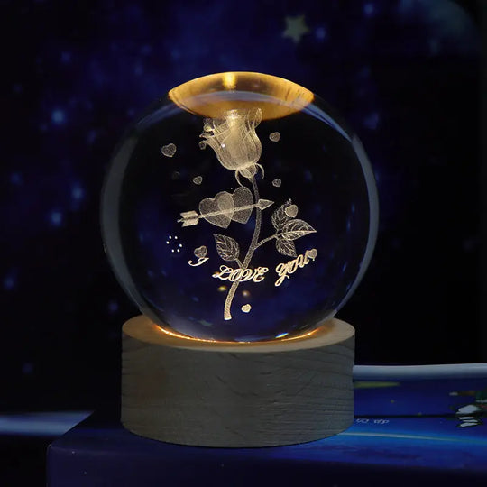 Luminous Starry Sky And Planets Moon Moon Crystal Ball Small Night Lamp Projection Ambience Light Creative Gift New Strange Gift - Unique Unique Unique Luminous Starry Sky And Planets Moon Moon Crystal Ball Small Night Lamp Projection Ambience Light Creative Gift New Strange Gift