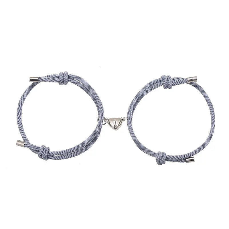 Simple Nylon Love Magnetic Bracelet - Unique Unique Unique Simple Nylon Love Magnetic Bracelet