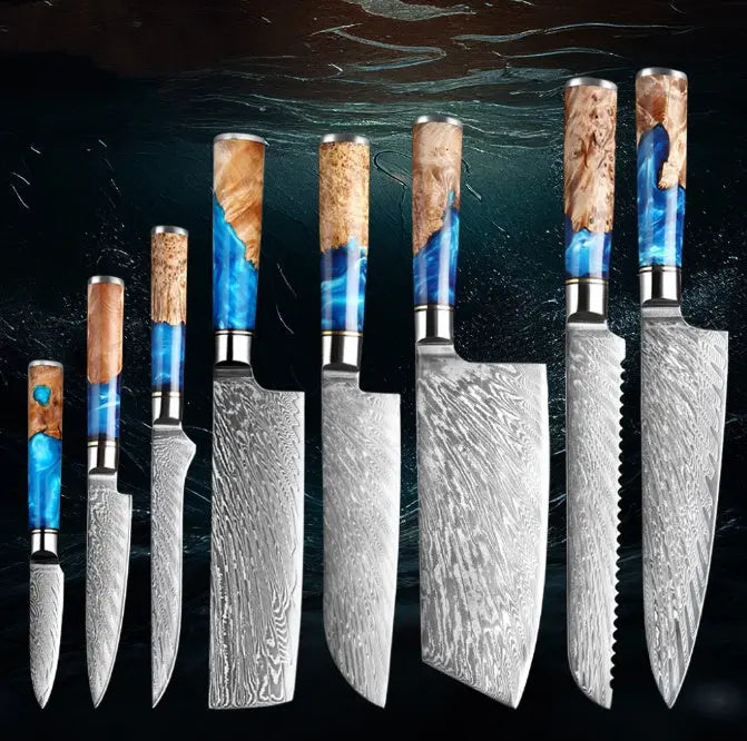 Kitchen Knife Set Chef's Knife Meat Chopping Knife - Unique Unique Unique Kitchen Knife Set Chef's Knife Meat Chopping Knife