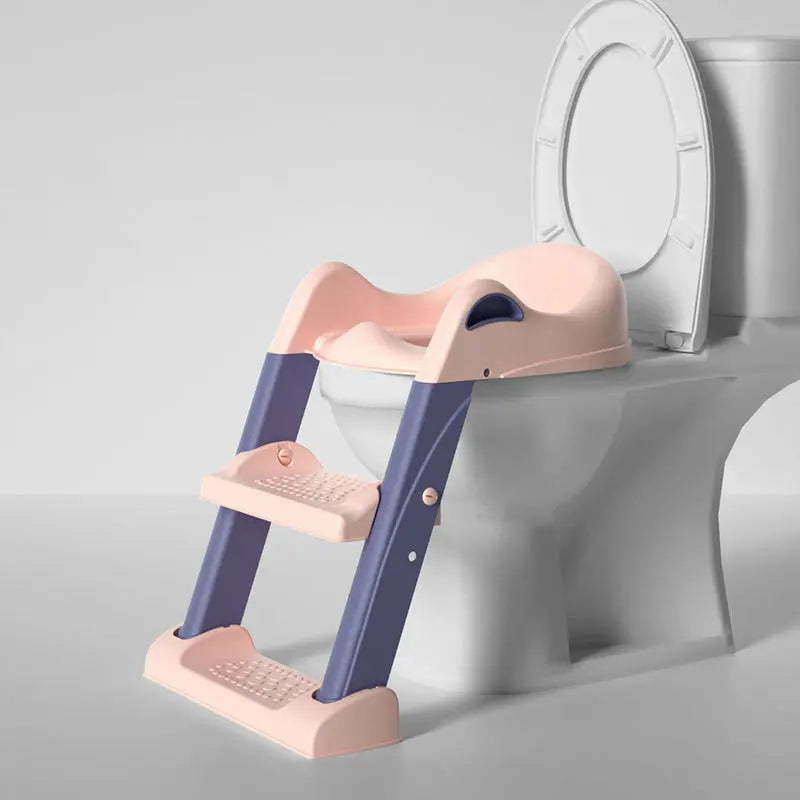 Stair-type Male And Female Baby Ladder Folding Rack Ring Cushion Child Toilet - Unique Unique Unique Stair-type Male And Female Baby Ladder Folding Rack Ring Cushion Child Toilet