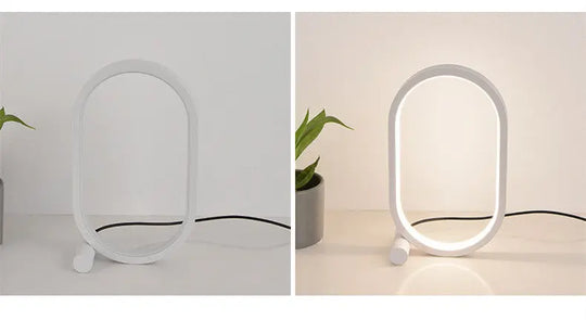Usb Plug-In Lamp Oval Acrylic Lamp Touch Control Dimmable Modern Simple Creative Night Lamp Bedside Reading Lamp Desk Table Led - Unique Unique Unique Usb Plug-In Lamp Oval Acrylic Lamp Touch Control Dimmable Modern Simple Creative Night Lamp Bedside Reading Lamp Desk Table Led