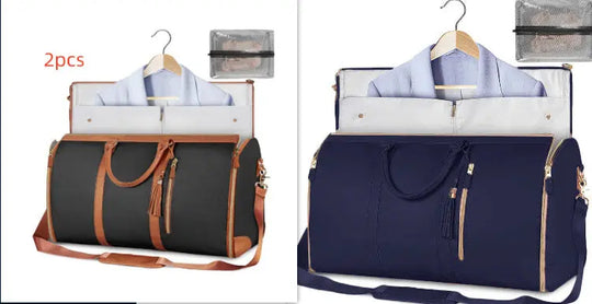 Large Capacity Travel Duffle Bag Women's Handbag Folding Suit Bag Waterproof Clothes Totes Unique