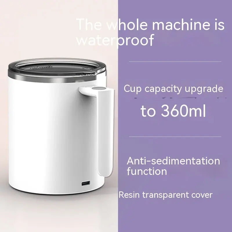 Portable Smart Magnetic Automatic Mixing Coffee Cup Rechargeable Rotating Home Office Travel Stirring Cup - Unique Unique Unique Portable Smart Magnetic Automatic Mixing Coffee Cup Rechargeable Rotating Home Office Travel Stirring Cup