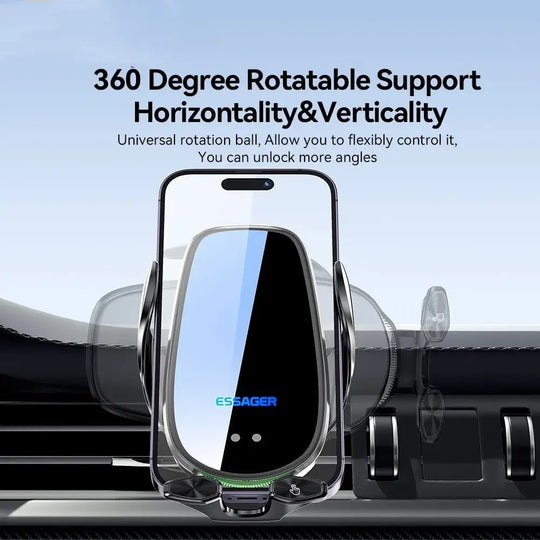 15W Intelligent Infrared Sensor Wireless Charger On-board Bracket - Unique Unique Unique 15W Intelligent Infrared Sensor Wireless Charger On-board Bracket