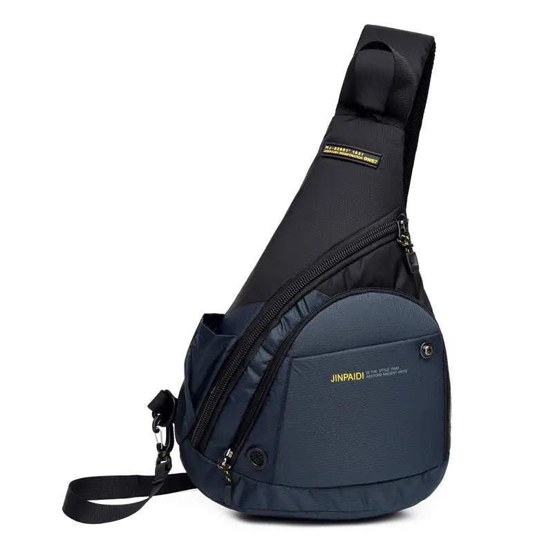 Men's Retro Chest Bag One Shoulder Crossbody Backpack - Unique Unique Unique Men's Retro Chest Bag One Shoulder Crossbody Backpack