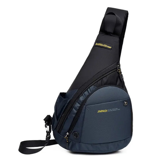 Men's Retro Chest Bag One Shoulder Crossbody Backpack - Unique Unique Unique Men's Retro Chest Bag One Shoulder Crossbody Backpack