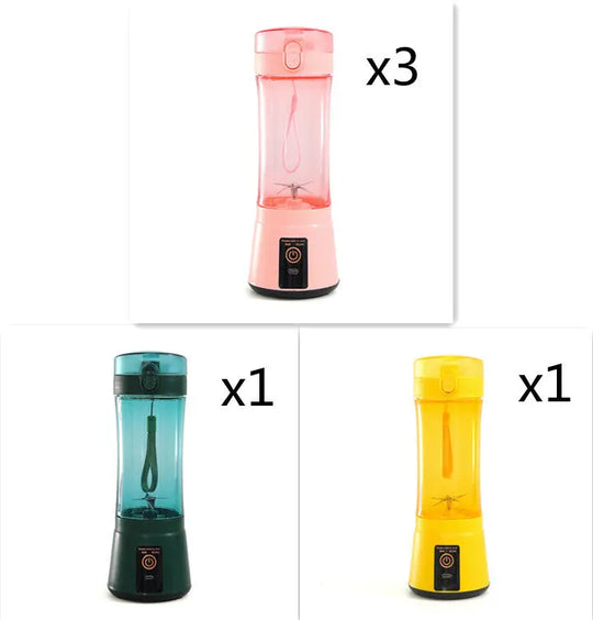 Portable Electric Fruit Juicer Wireless USB Rechargeable Mini Mixer Multifunction Summer Smoothie Blender Machine Kitchen Supplies - Unique Unique Unique Portable Electric Fruit Juicer Wireless USB Rechargeable Mini Mixer Multifunction Summer Smoothie Blender Machine Kitchen Supplies
