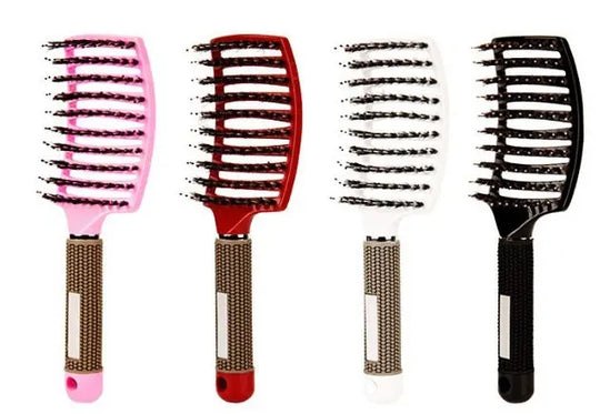 Hairbrush Anti Klit Brushy Haarborstel Women Detangler Hair Brush Bristle Nylon Scalp Massage Teaser Hair Brush Comb - Unique Unique Unique Hairbrush Anti Klit Brushy Haarborstel Women Detangler Hair Brush Bristle Nylon Scalp Massage Teaser Hair Brush Comb