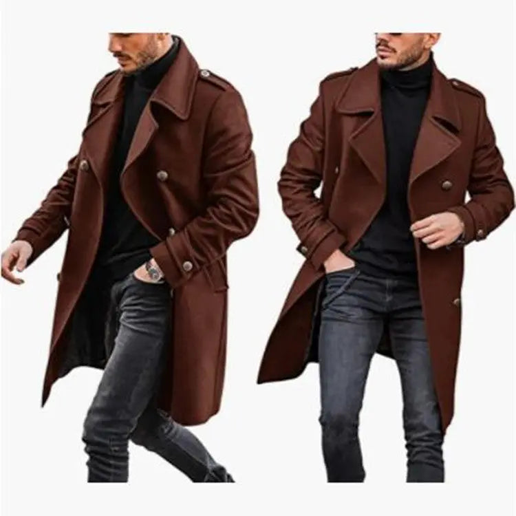 Woolen Men's Coat Autumn And Winter New Product Warm Padded Jacket - Unique Unique Unique Woolen Men's Coat Autumn And Winter New Product Warm Padded Jacket