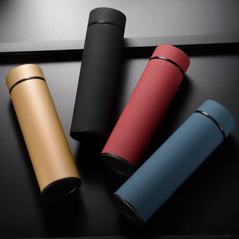 450ml Stainless Steel Water Bottle Double Wall Vacuum Insulated Business Travel Sport Outdoor Water Bottle - Unique Unique Unique 450ml Stainless Steel Water Bottle Double Wall Vacuum Insulated Business Travel Sport Outdoor Water Bottle