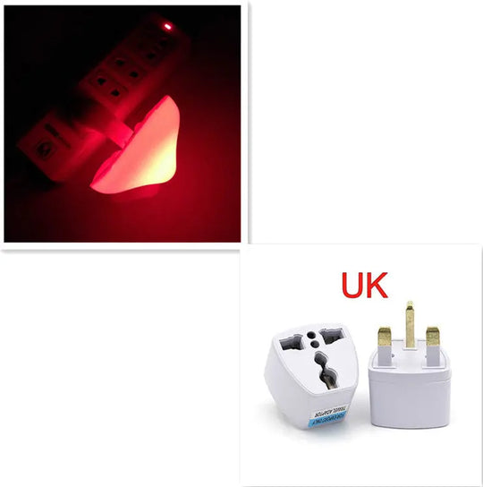LED Night Light Mushroom Wall Socket Lamp EU US Plug Warm White Light-control Sensor Bedroom Light Home Decoration - Unique Unique Unique LED Night Light Mushroom Wall Socket Lamp EU US Plug Warm White Light-control Sensor Bedroom Light Home Decoration