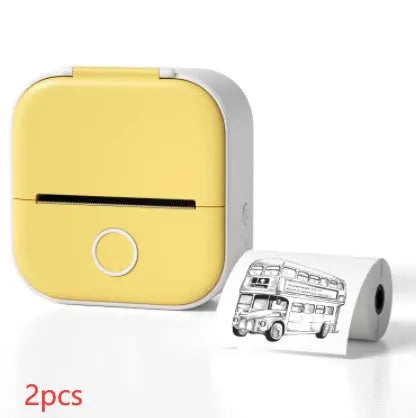 Portable Mini Thermal Label Printer Home Photo Printer Student Wrong Question Printer Bluetooth-compatible Mini Label Printer Price Tag - Unique Unique Unique Portable Mini Thermal Label Printer Home Photo Printer Student Wrong Question Printer Bluetooth-compatible Mini Label Printer Price Tag