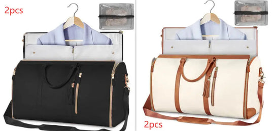 Large Capacity Travel Duffle Bag Women's Handbag Folding Suit Bag Waterproof Clothes Totes Unique