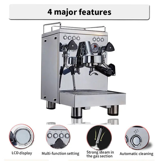 Full Semi-automatic Espresso Machine For Home And Business Use - Unique Unique Unique Full Semi-automatic Espresso Machine For Home And Business Use