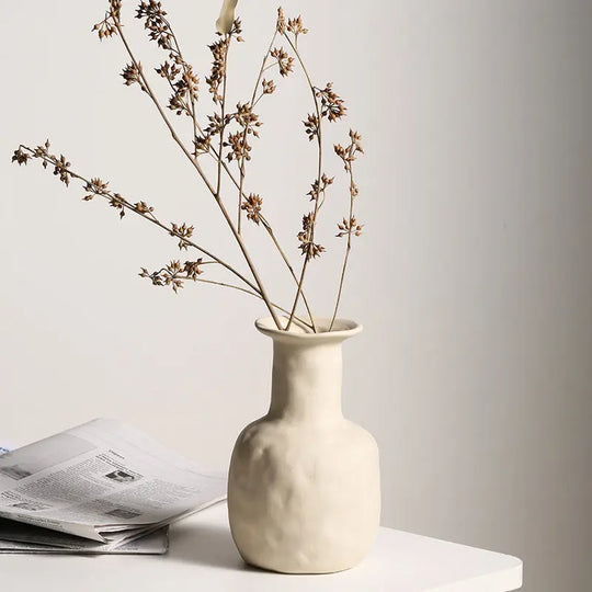 Scandinavian Style Simple Primitive Ceramics Vases Ornaments - Unique Unique Unique Scandinavian Style Simple Primitive Ceramics Vases Ornaments