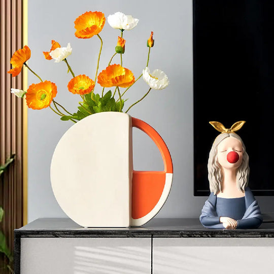 Modern Light Luxury Ceramic Vases - Unique Unique Unique Modern Light Luxury Ceramic Vases