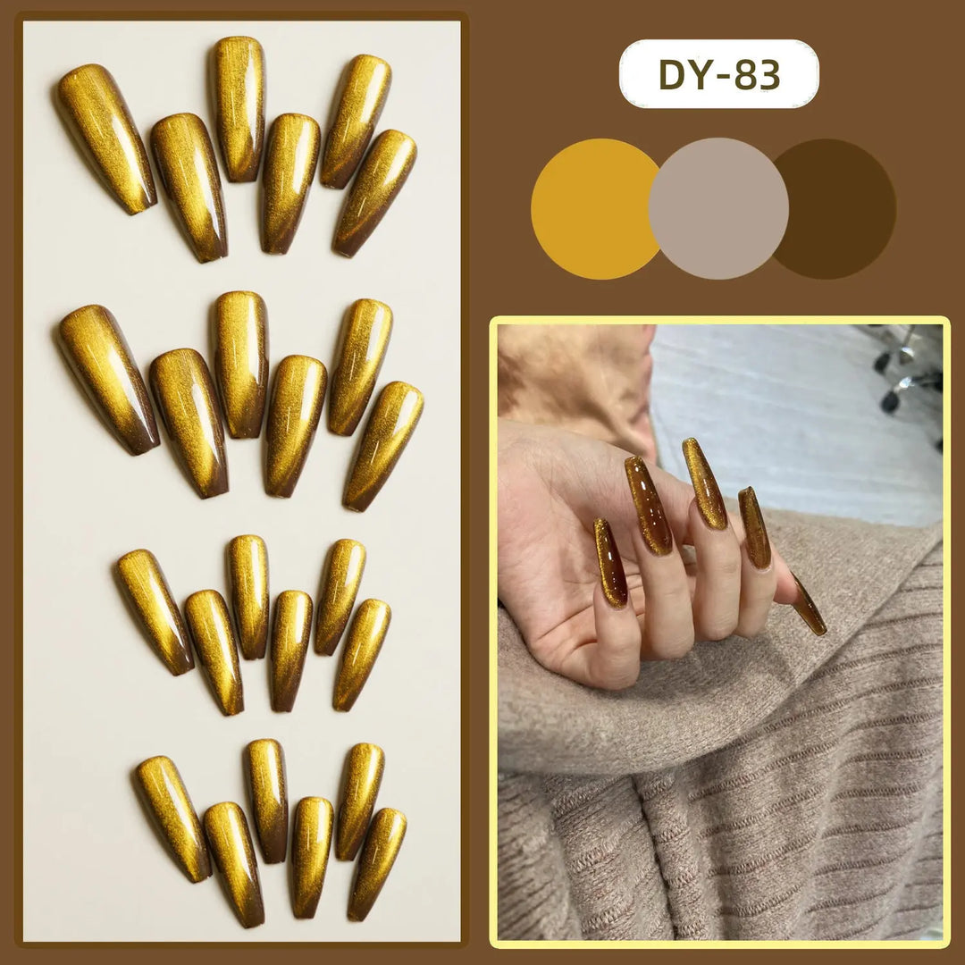 Gradient Finished Product Nail Tips - Unique Unique Unique Gradient Finished Product Nail Tips