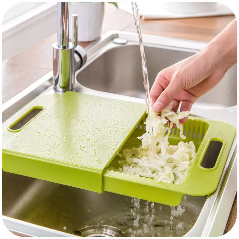 Multifunction Kitchen Chopping Blocks Sinks Drain Basket Cutting Board Vegetable Meat Tools Kitchen Accessories Chopping Board - Unique Unique Unique Multifunction Kitchen Chopping Blocks Sinks Drain Basket Cutting Board Vegetable Meat Tools Kitchen Accessories Chopping Board