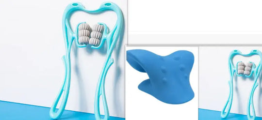 Multifunctional Manual Six-wheel Neck Massager Massage Relieve Roller Massage Tool - Unique Unique Unique Multifunctional Manual Six-wheel Neck Massager Massage Relieve Roller Massage Tool