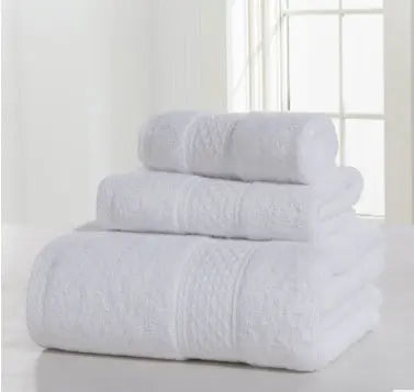 Cotton soft double-sided thickening towel skin-friendly bath towel beauty salon bathrobe bath towel set - Unique Unique Unique Cotton soft double-sided thickening towel skin-friendly bath towel beauty salon bathrobe bath towel set