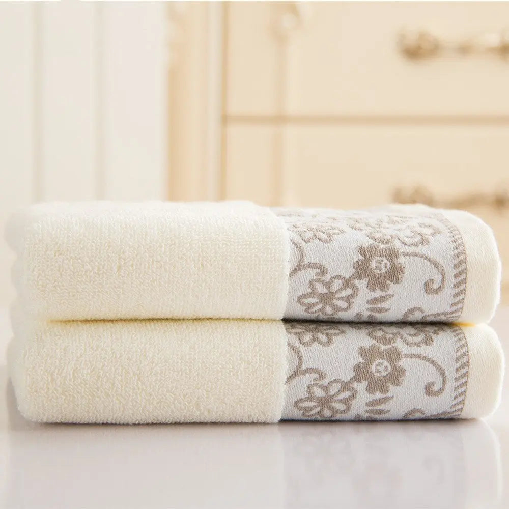 Wisteria flower cotton 32 ply jacquard absorbent towel - Unique Unique Unique Wisteria flower cotton 32 ply jacquard absorbent towel