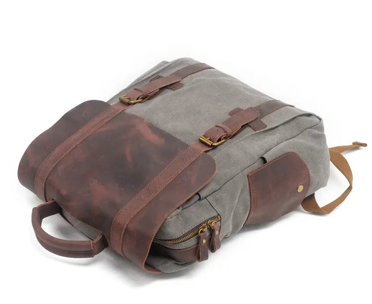 Vintage canvas backpack - Unique Unique Unique Vintage canvas backpack