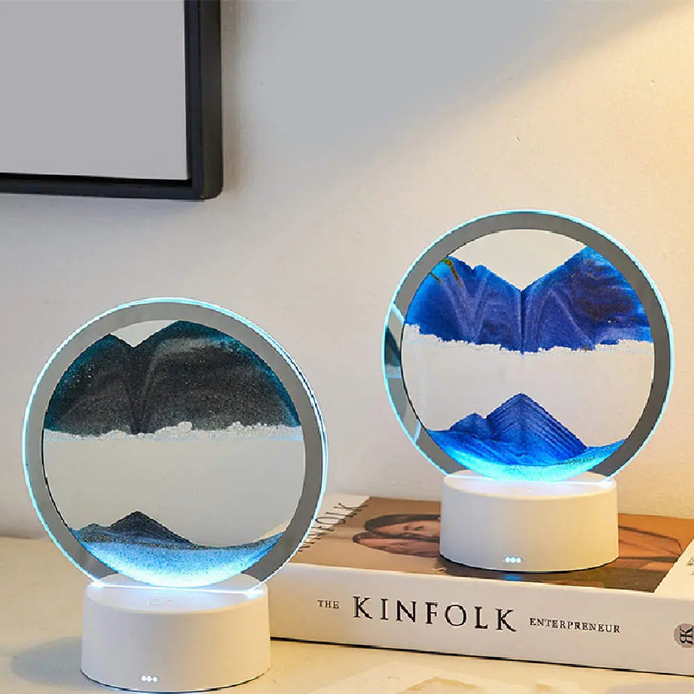 Creative Gift Quicksand Lamp Decorative Lamp - Unique Unique Unique Creative Gift Quicksand Lamp Decorative Lamp