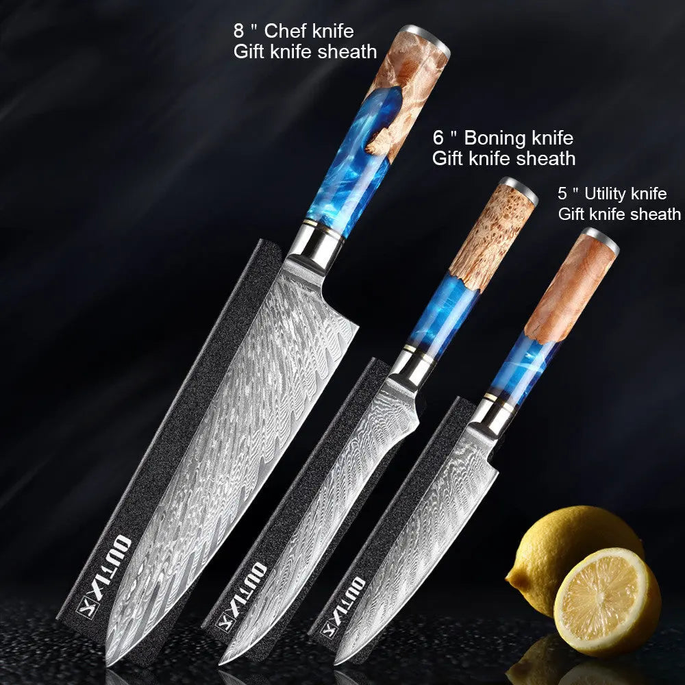 Kitchen Knife Set Chef's Knife Meat Chopping Knife - Unique Unique Unique Kitchen Knife Set Chef's Knife Meat Chopping Knife