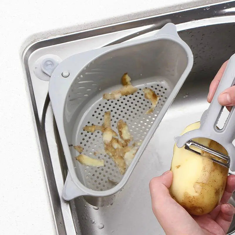 Kitchen Sink Multi-function Triangle Storage Rack Multi-purpose Dishwashing Sponge Drain Rack Storage Rack - Unique Unique Unique Kitchen Sink Multi-function Triangle Storage Rack Multi-purpose Dishwashing Sponge Drain Rack Storage Rack