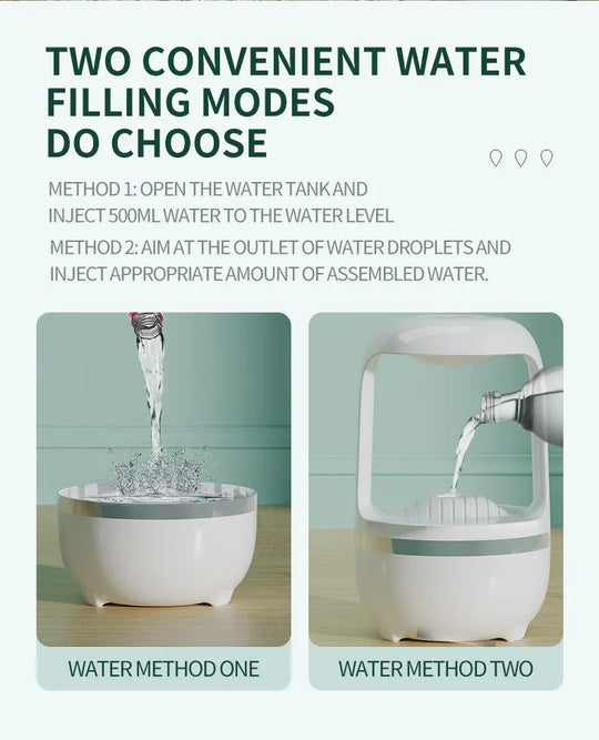 Anti Gravity Humidifier Water Drop Backflow Aromatherapy Machine Large Capacity Office Bedroom Quiet Heavy Fog Household Sprayer - Unique Unique Unique Anti Gravity Humidifier Water Drop Backflow Aromatherapy Machine Large Capacity Office Bedroom Quiet Heavy Fog Household Sprayer
