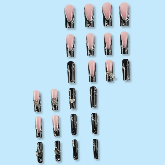 French Fake Nail Tip Finished Product - Unique Unique Unique French Fake Nail Tip Finished Product