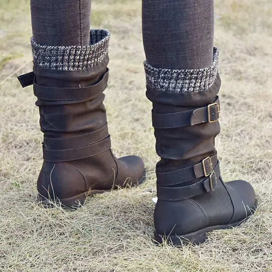 Winter new products low heel 40-43 women's boots - Unique Unique Unique Winter new products low heel 40-43 women's boots