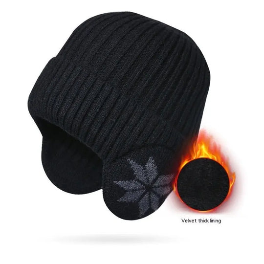 Thermal Knitting Woolen Cap Men's Fleece-lined Thickened Winter Trending Products - Unique Unique Unique Thermal Knitting Woolen Cap Men's Fleece-lined Thickened Winter Trending Products