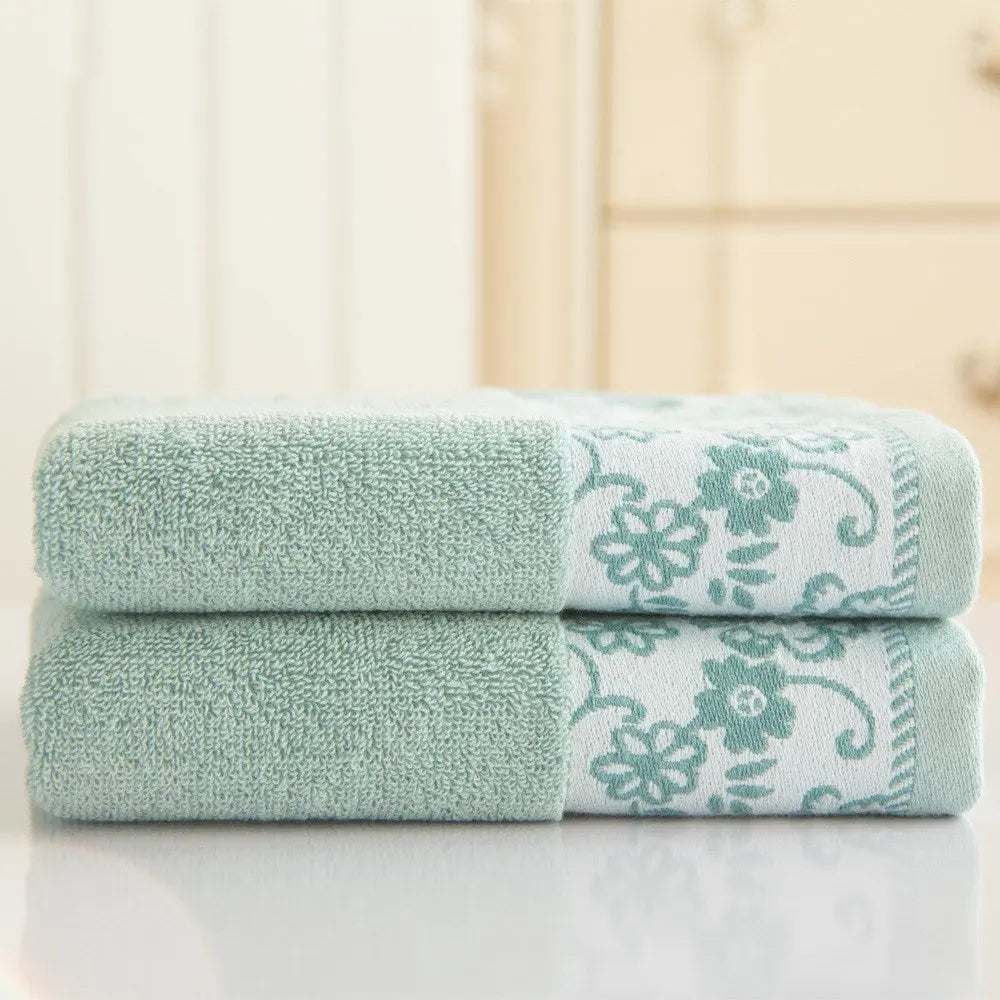 Wisteria flower cotton 32 ply jacquard absorbent towel - Unique Unique Unique Wisteria flower cotton 32 ply jacquard absorbent towel