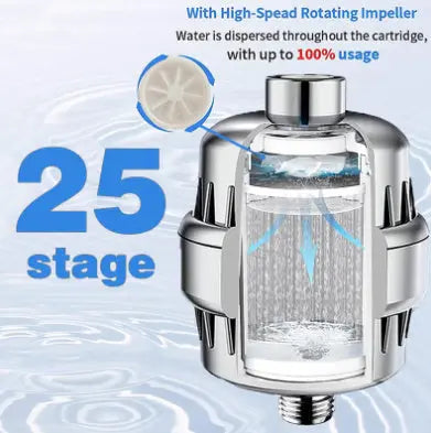 17-layer Shower Filter Active Health Shower Head - Unique Unique Unique 17-layer Shower Filter Active Health Shower Head