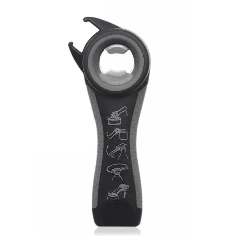 5 in 1 Creative Multifunction Stainless Steel Can Opener Beer Bottle Opener - Unique Unique Unique 5 in 1 Creative Multifunction Stainless Steel Can Opener Beer Bottle Opener
