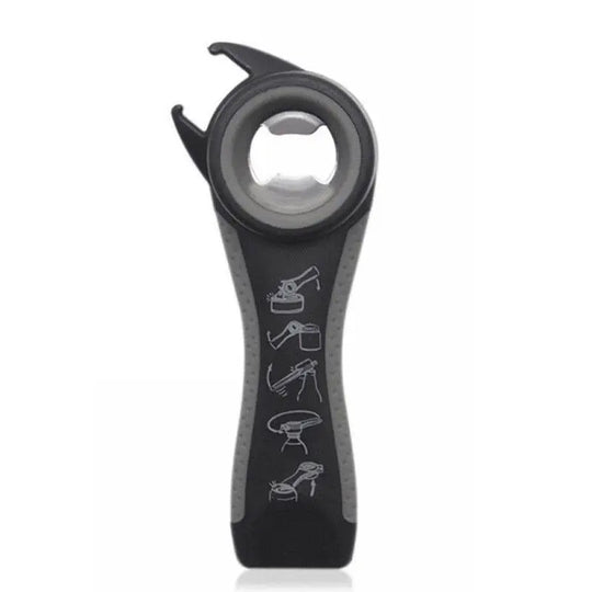 5 in 1 Creative Multifunction Stainless Steel Can Opener Beer Bottle Opener - Unique Unique Unique 5 in 1 Creative Multifunction Stainless Steel Can Opener Beer Bottle Opener