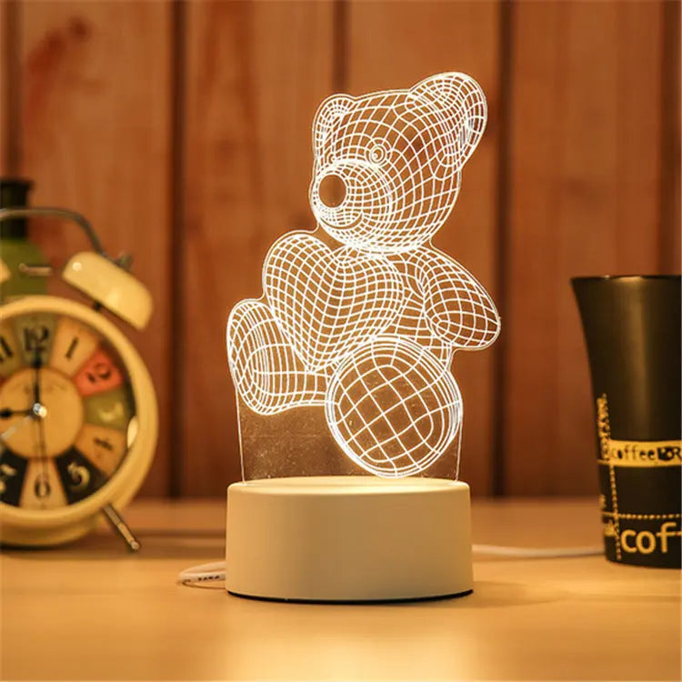 Bedroom bedside creative electronic night light - Unique Unique Unique Bedroom bedside creative electronic night light