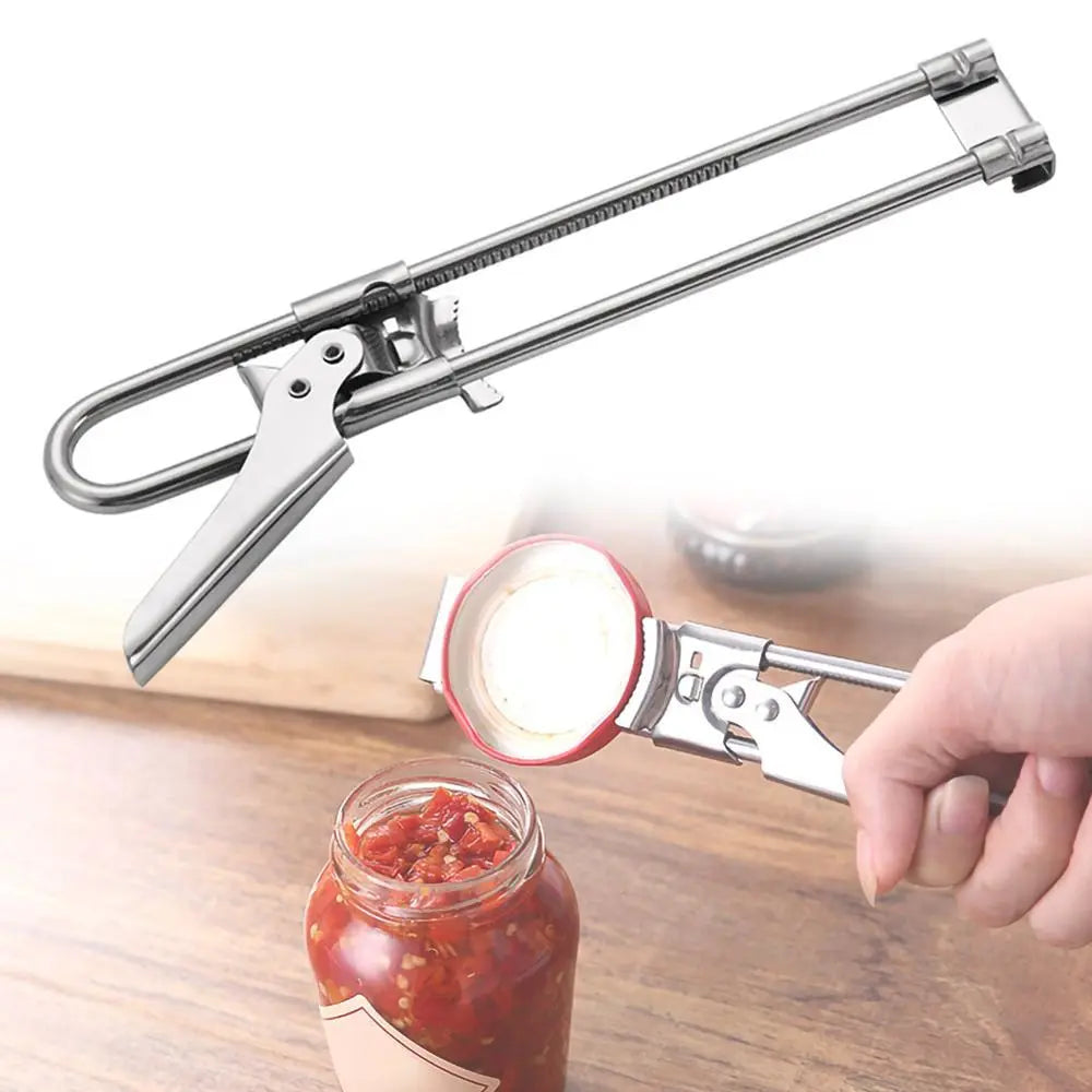 Master Opener Multifunctional Adjustable Stainless Steel Bottle Can Opener Jar Bottle Opener Lid Gripper Manual Jar Bottle Opener Kitchen Tools - Unique Unique Unique Master Opener Multifunctional Adjustable Stainless Steel Bottle Can Opener Jar Bottle Opener Lid Gripper Manual Jar Bottle Opener Kitchen Tools