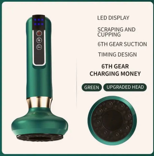 Electric Vacuum Cupping Massager For Body Anti-Cellulite Suction Cup Gua Sha Massage Body Cups Guasha Fat Burning Slimming Jars - Unique Unique Unique Electric Vacuum Cupping Massager For Body Anti-Cellulite Suction Cup Gua Sha Massage Body Cups Guasha Fat Burning Slimming Jars