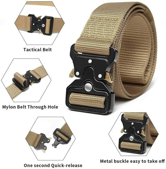 PREMIUM Men Casual Military Belt Tactical Waistband Rescue Rigger Nylon Belt USA - Unique Unique Unique PREMIUM Men Casual Military Belt Tactical Waistband Rescue Rigger Nylon Belt USA