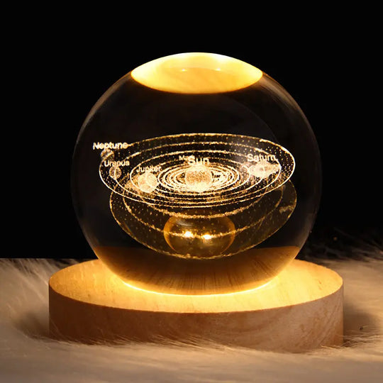 Luminous Starry Sky And Planets Moon Moon Crystal Ball Small Night Lamp Projection Ambience Light Creative Gift New Strange Gift - Unique Unique Unique Luminous Starry Sky And Planets Moon Moon Crystal Ball Small Night Lamp Projection Ambience Light Creative Gift New Strange Gift