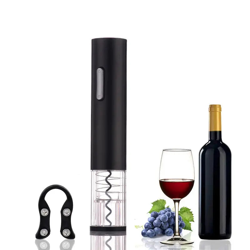 Electric Wine Opener Automatic Electric Wine Bottle Corkscrew Opener With Foil Cutter Wine Bottle Opener Kit - Unique Unique Unique Electric Wine Opener Automatic Electric Wine Bottle Corkscrew Opener With Foil Cutter Wine Bottle Opener Kit